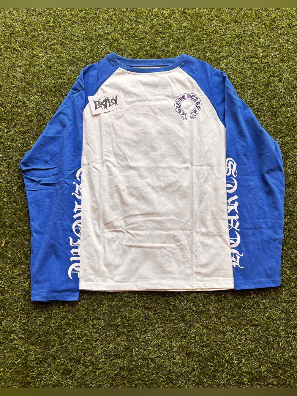 Chrome Hearts Blue Long Sleeve XL